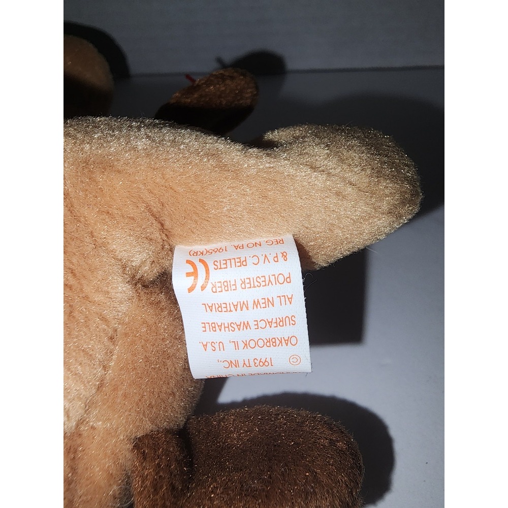 Ty‎ Beanie Babies Bones the Dog Plush January 18 1994 - Picture 6 of 7